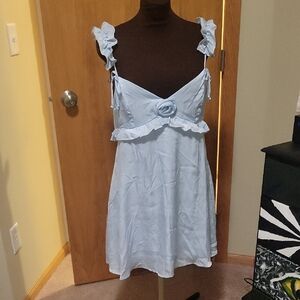 Wild Fable Light Blue Midi Dress